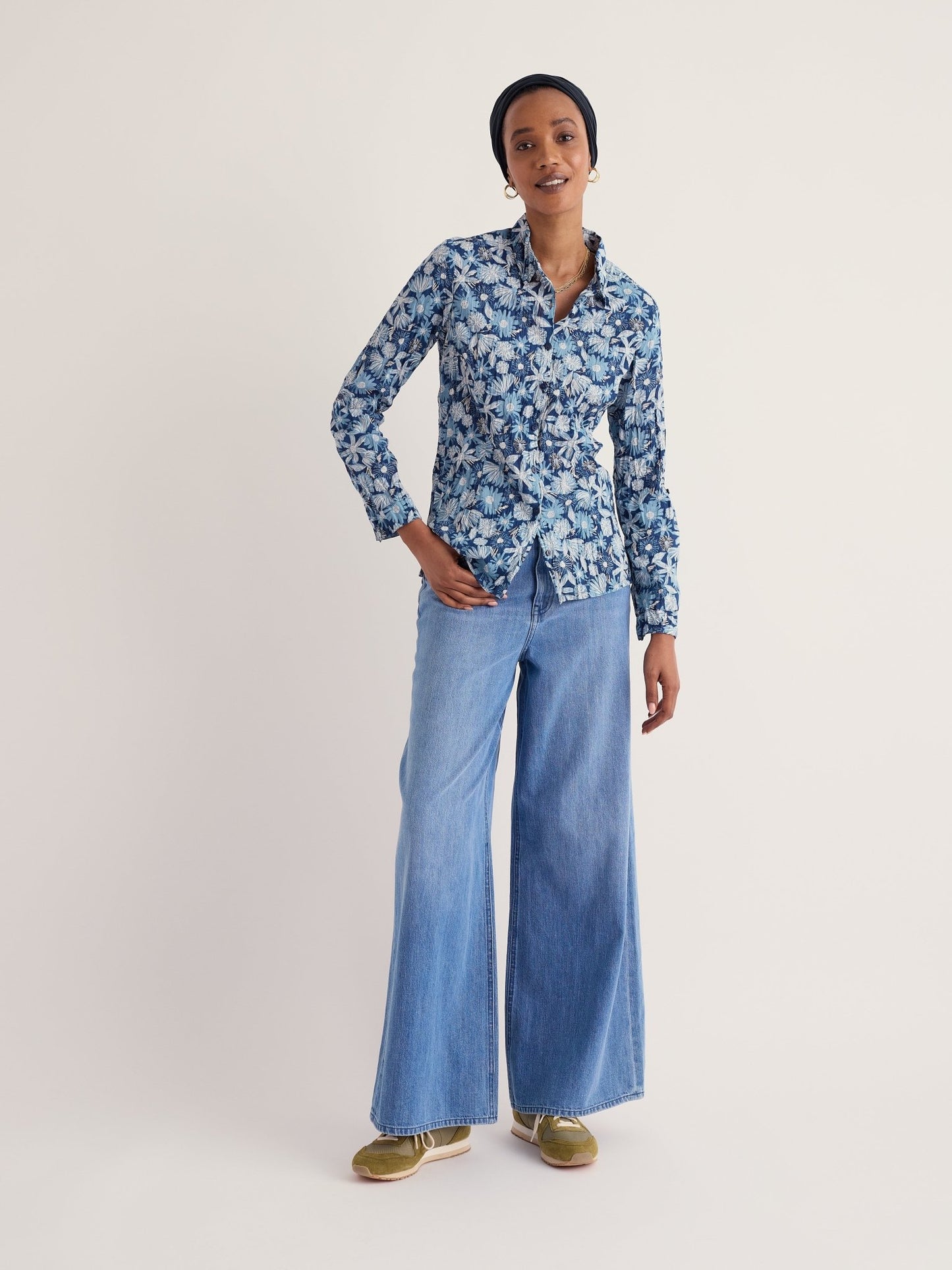 Larissa Sketchbook Blooms ShirtTopsPosh Boutique