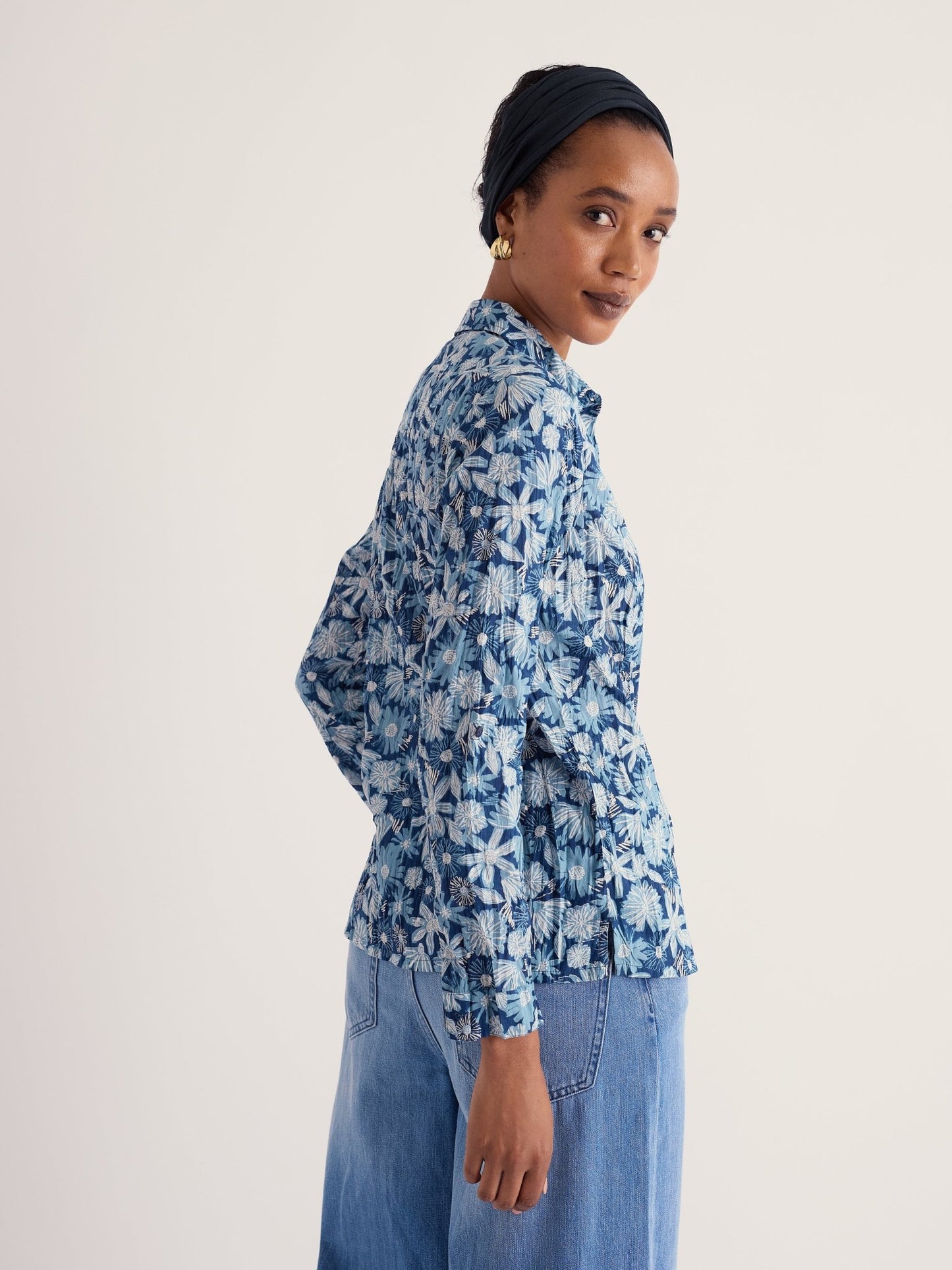 Larissa Sketchbook Blooms ShirtTopsPosh Boutique
