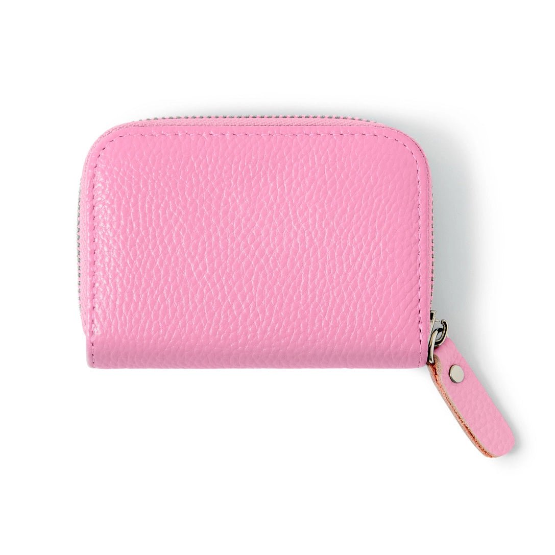 Leather Mini Zip Card HolderHandbagsPosh Boutique