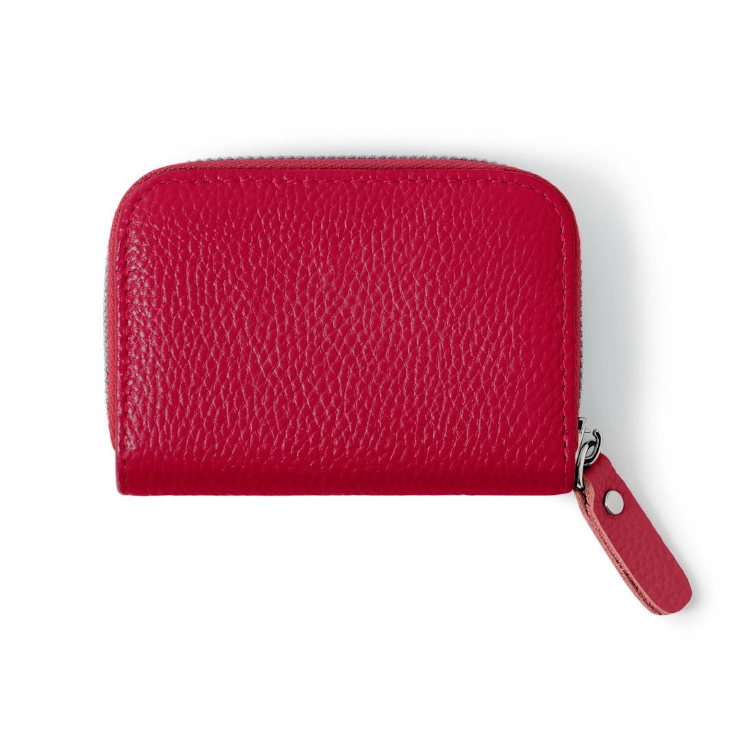 Leather Mini Zip Card HolderHandbagsPosh Boutique