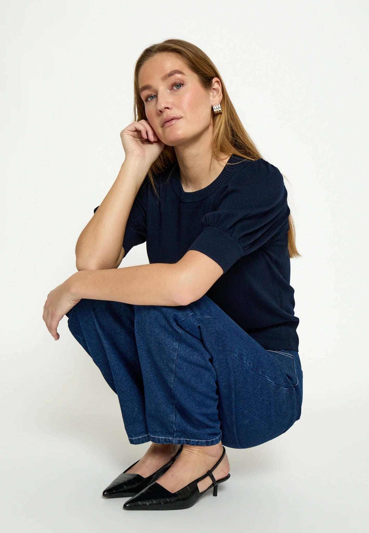 Liva Knit TeeSweatersPosh Boutique
