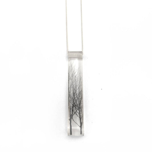 Long Thin Trees NecklacePosh Boutique