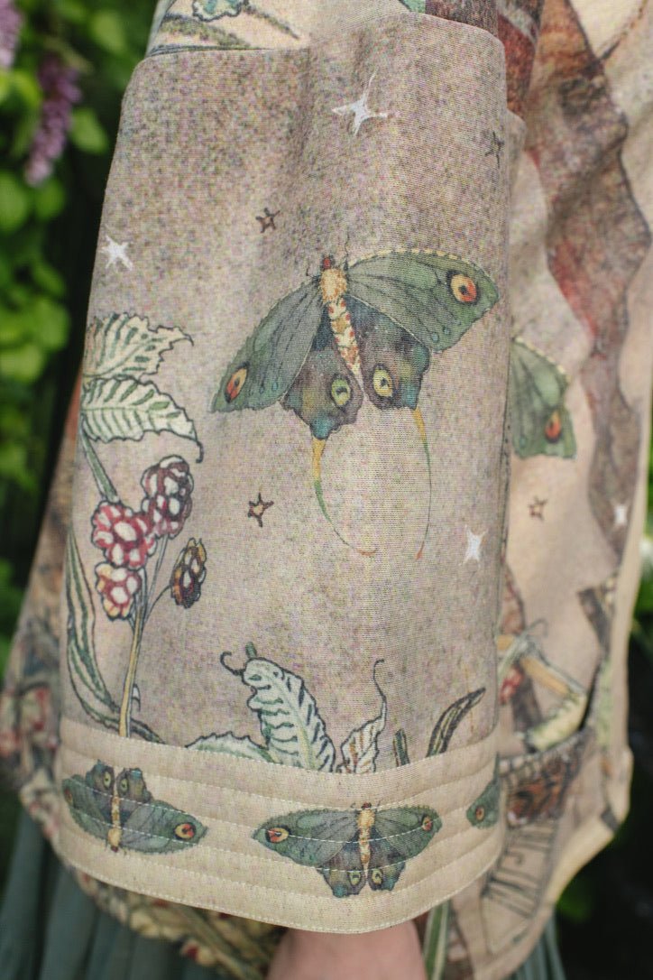 Lovelight Fleece Cottage Kimono JacketJacketsPosh Boutique