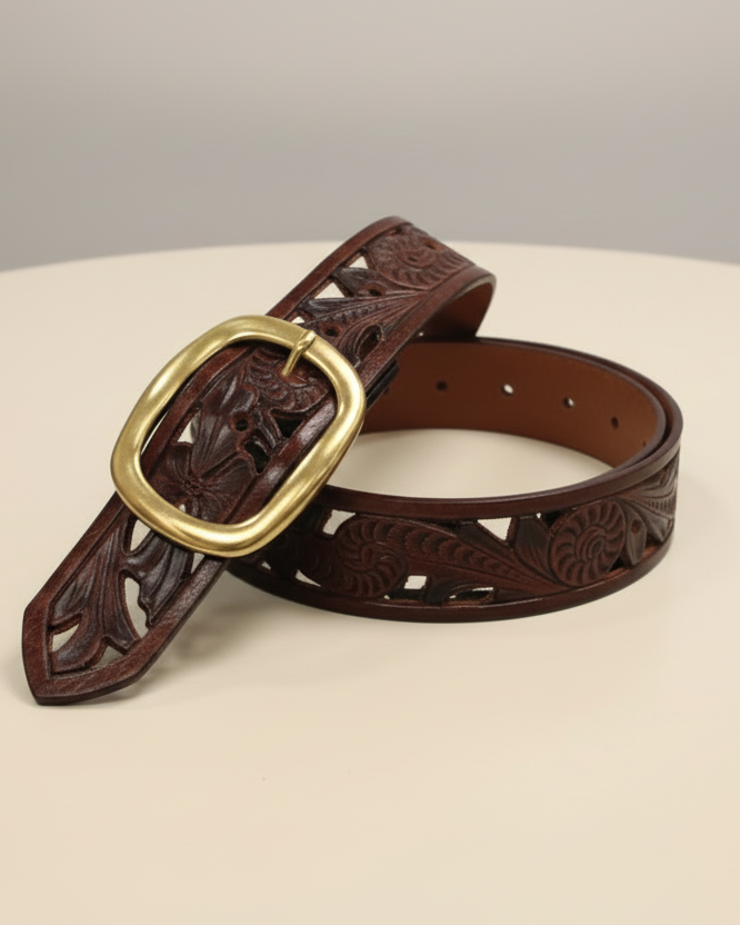 Medike Landes Embossed Belt 28820BeltsPosh Boutique