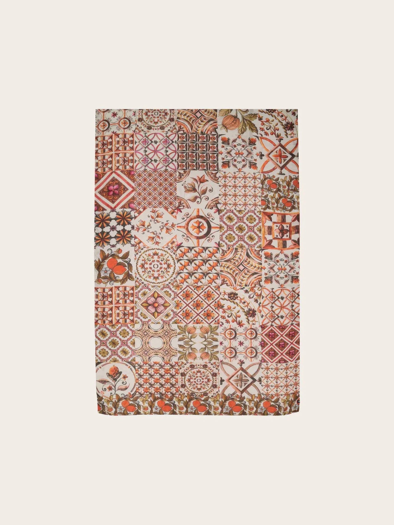 Mosaic Silk StoleScarvesPosh Boutique