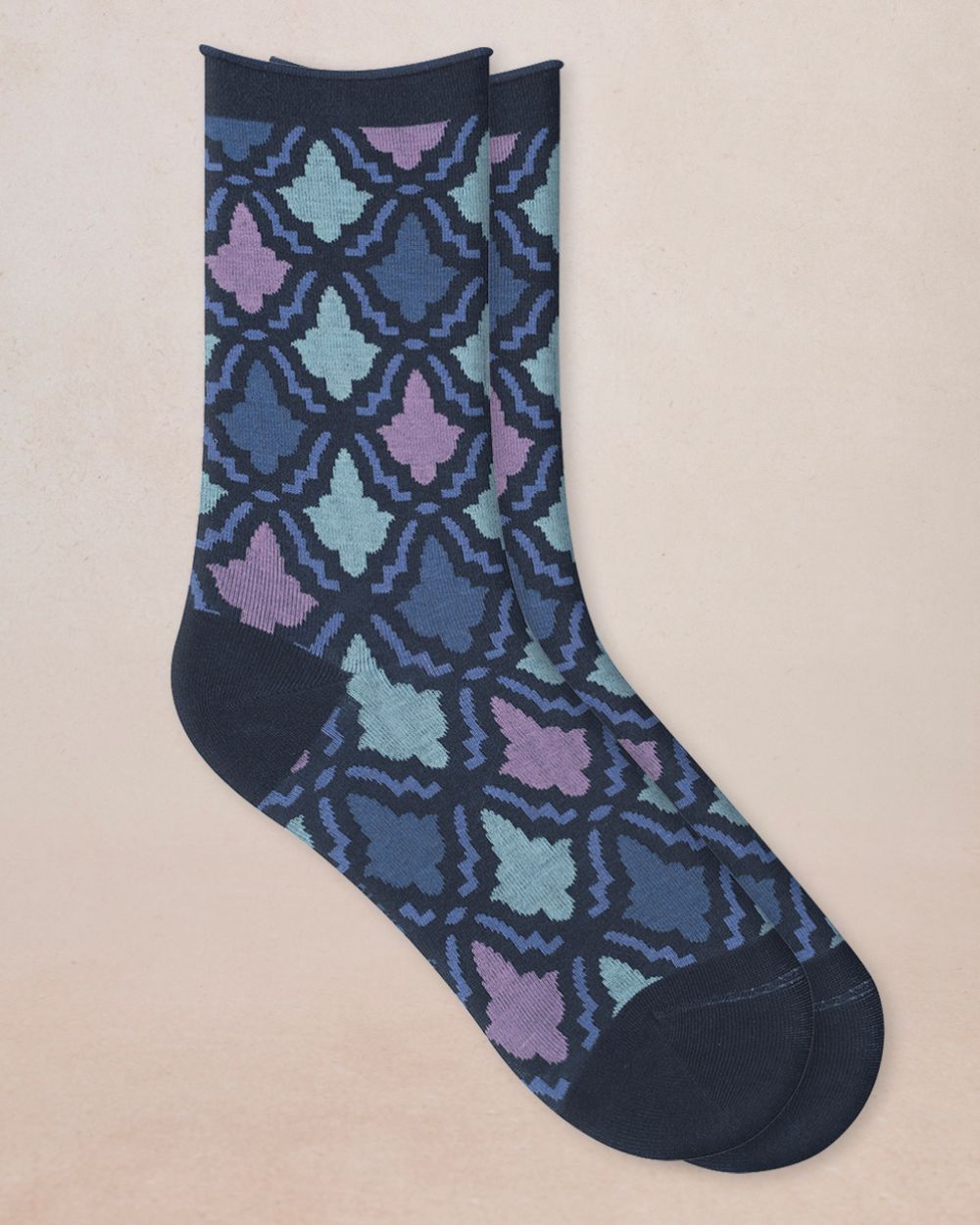 Mosaic SocksPosh Boutique