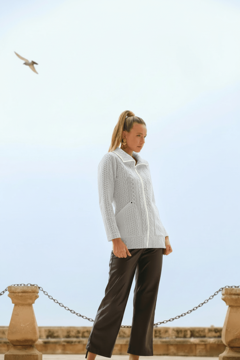 Nocturnal Waves Knit JacketJacketsPosh Boutique