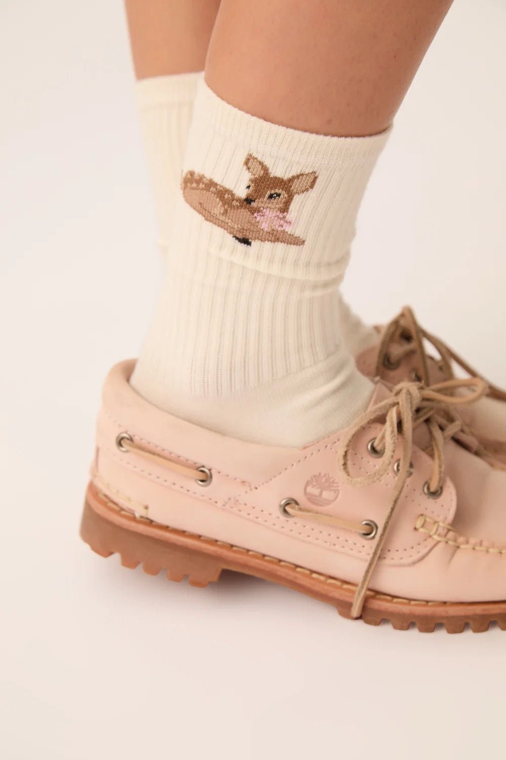 Oasis Cream SocksSocksPosh Boutique
