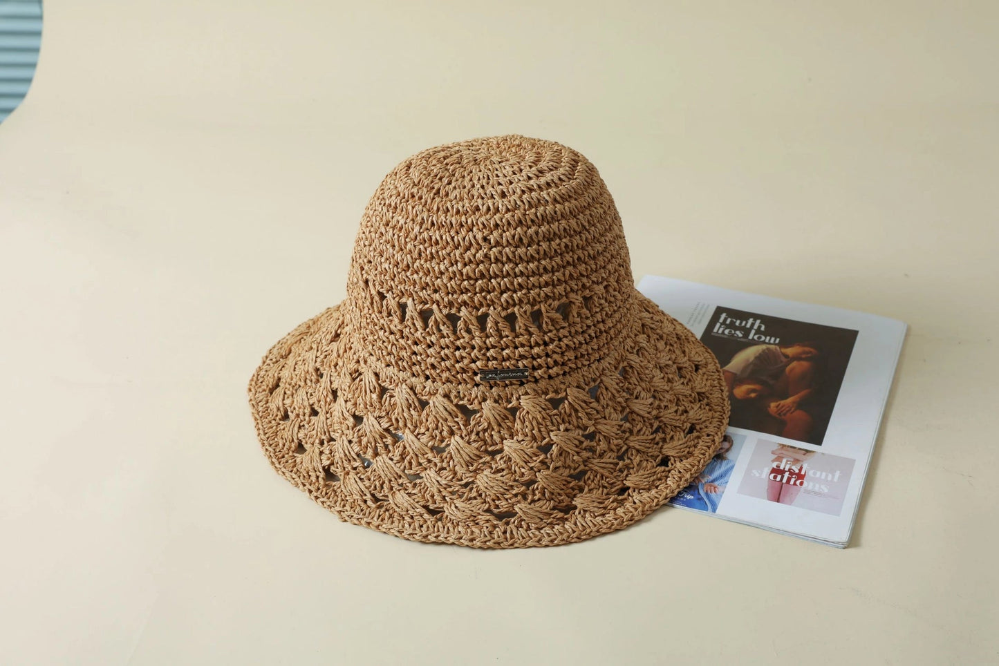 Open - Weave HatHatsPosh Boutique