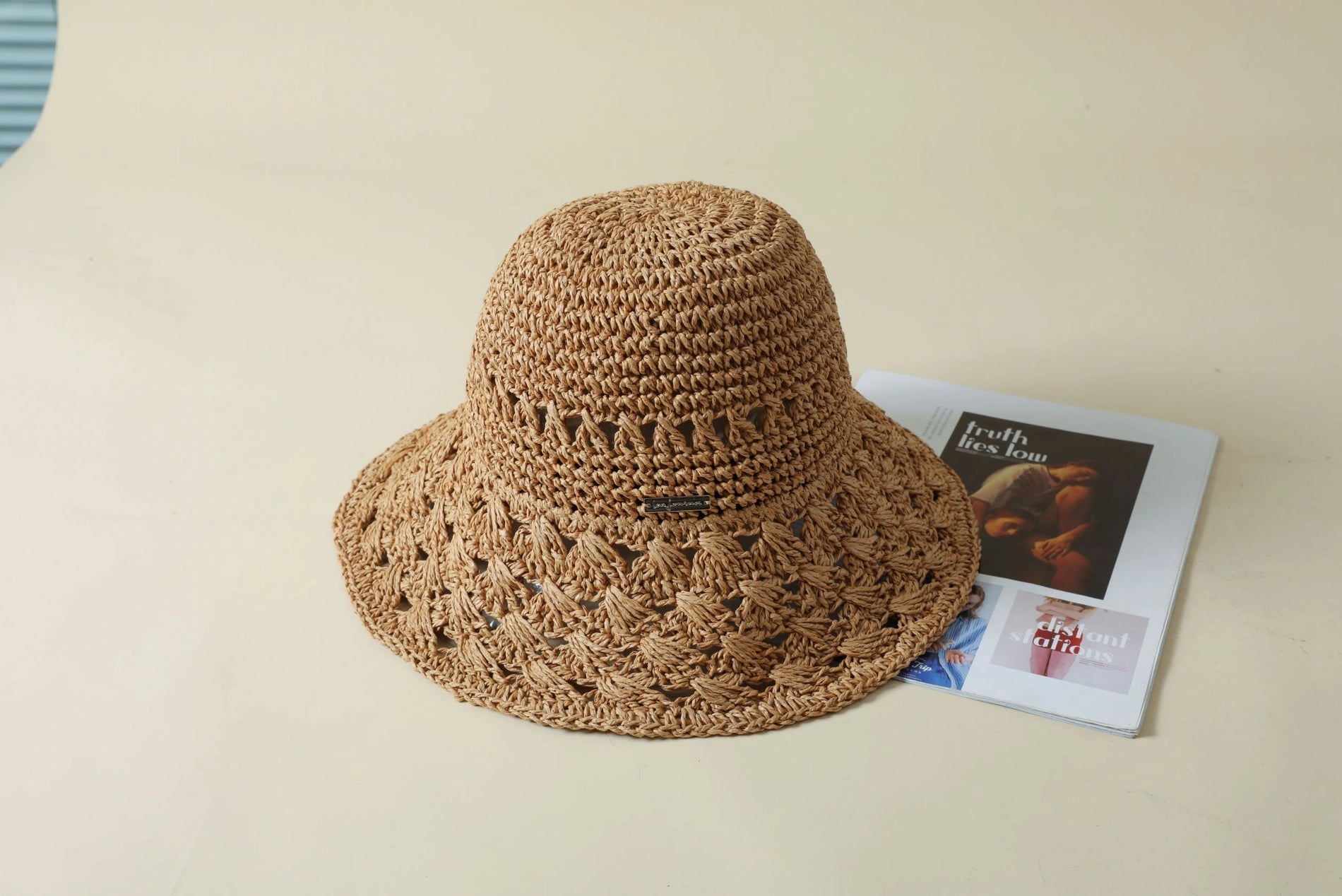 Open - Weave HatHatsPosh Boutique