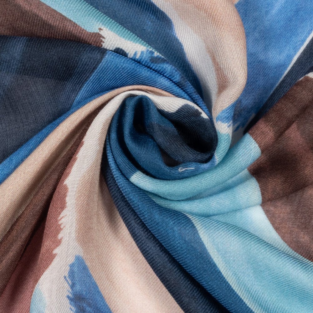 Painted Chevron Square ScarfPosh Boutique