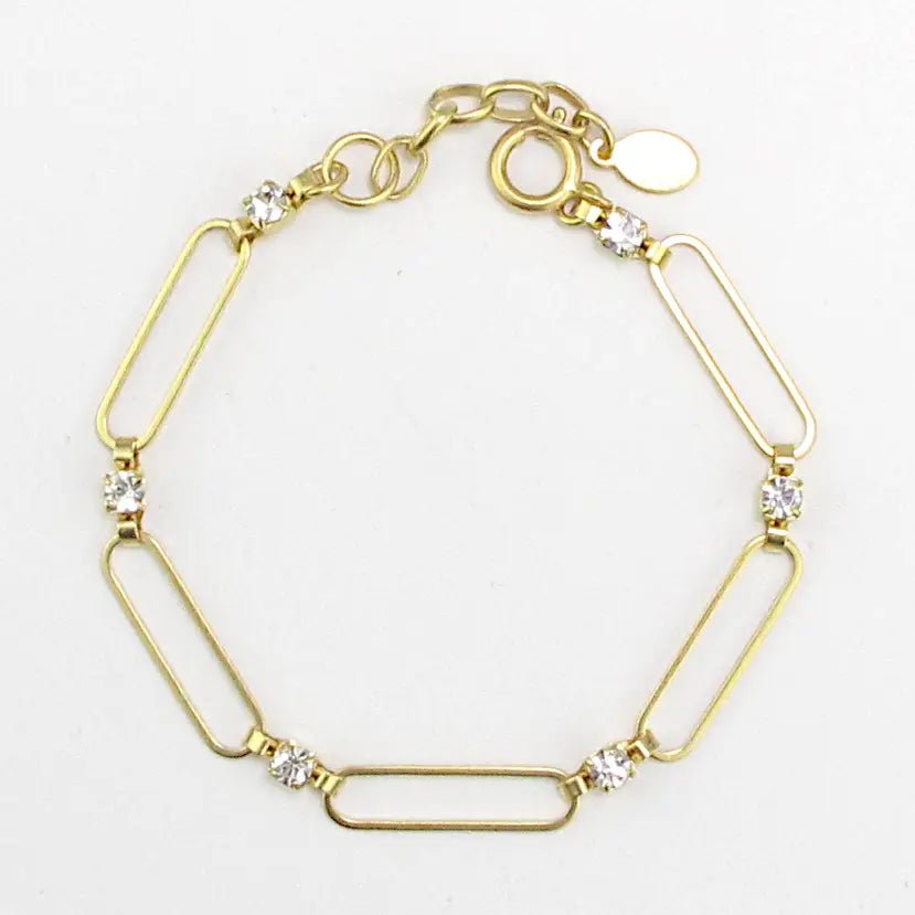 Paperclip Chain BraceletJewelryPosh Boutique