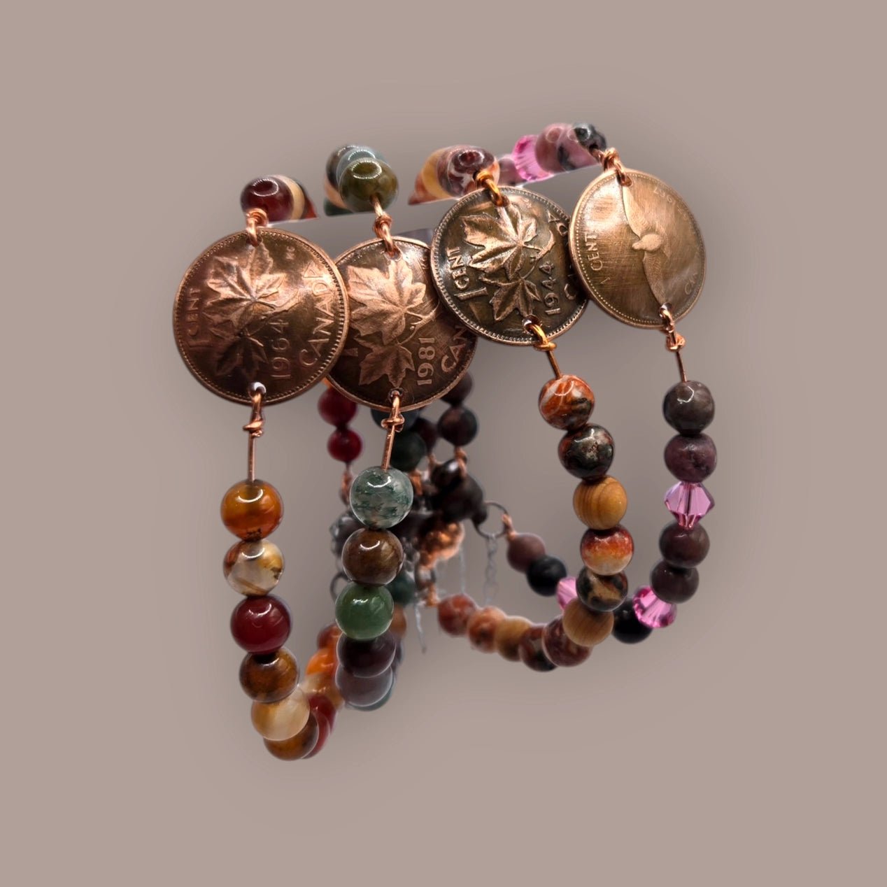 Penny Gemstone BraceletsJewelryPosh Boutique