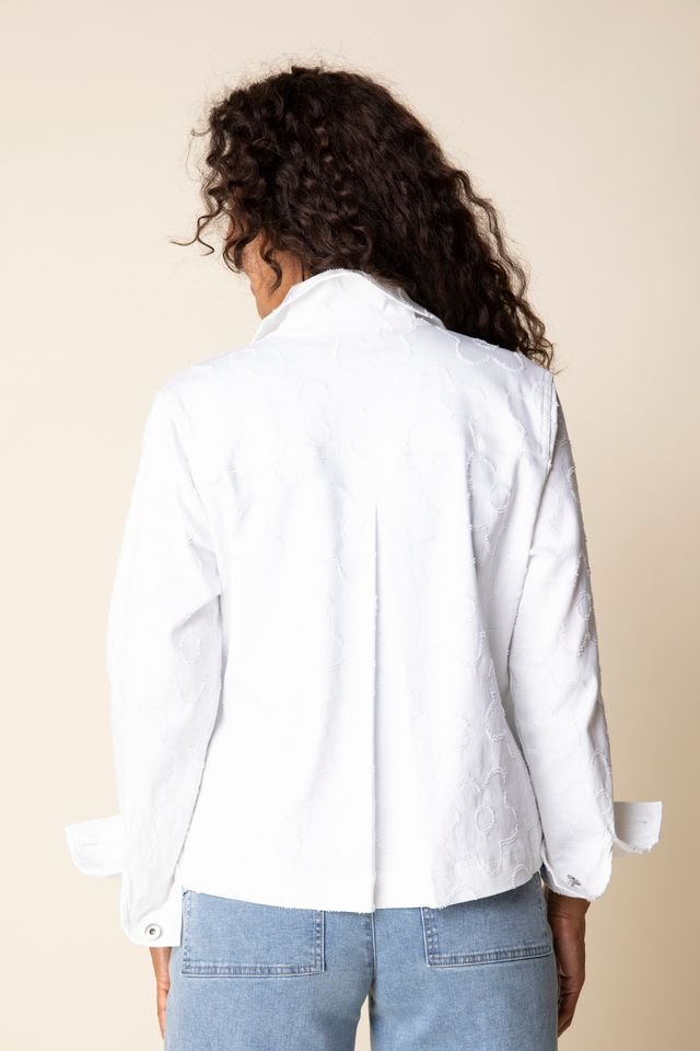Pleat Back JacketJacketsPosh Boutique