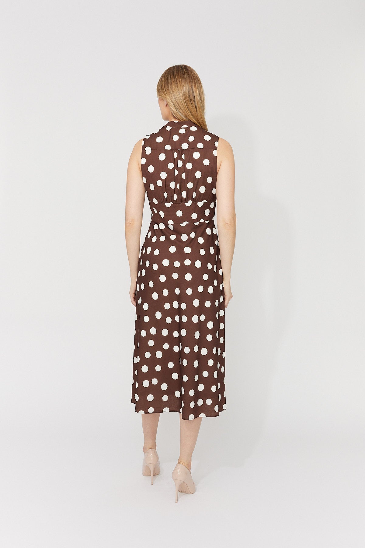 Polka Dot A - Line DressDressesPosh Boutique