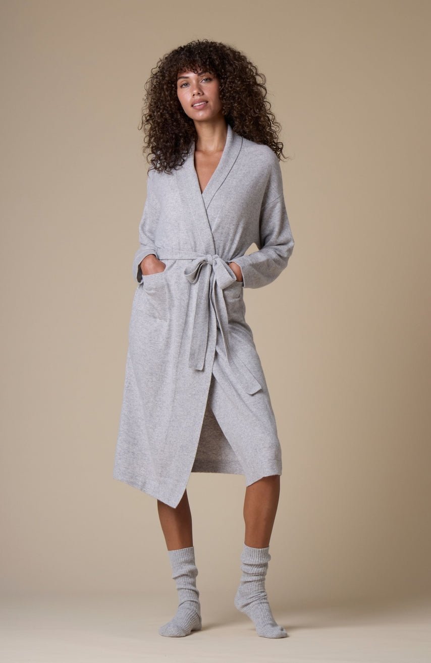 Pure Cashmere Long RobePosh Boutique