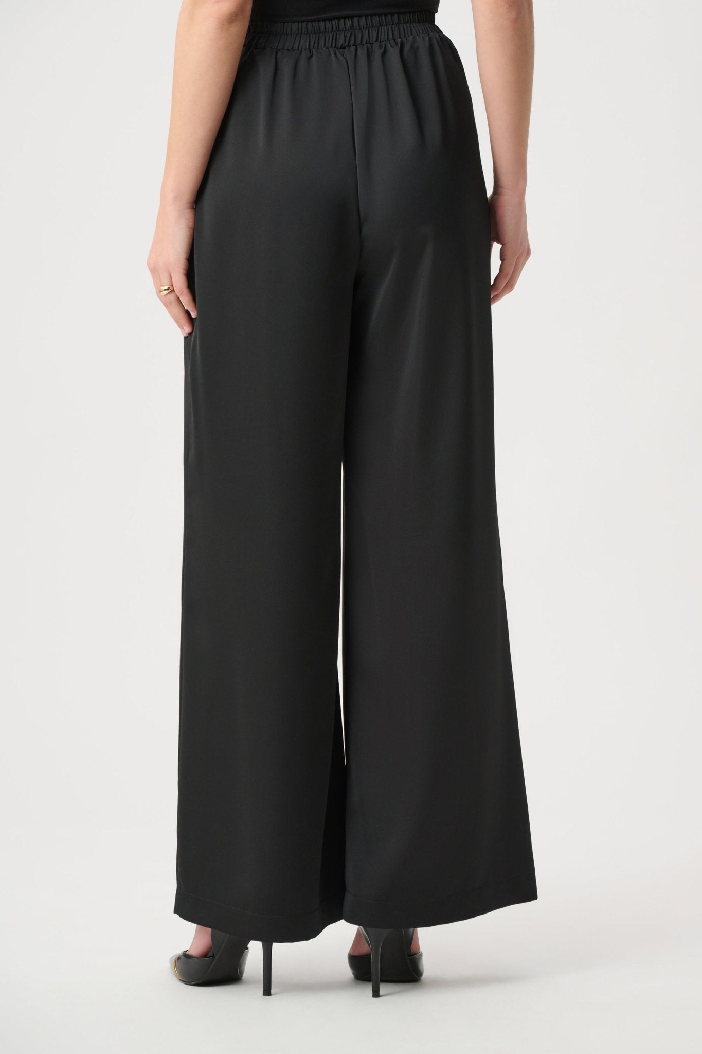 Recycled Satin Wide-Leg PantsPantsPosh Boutique