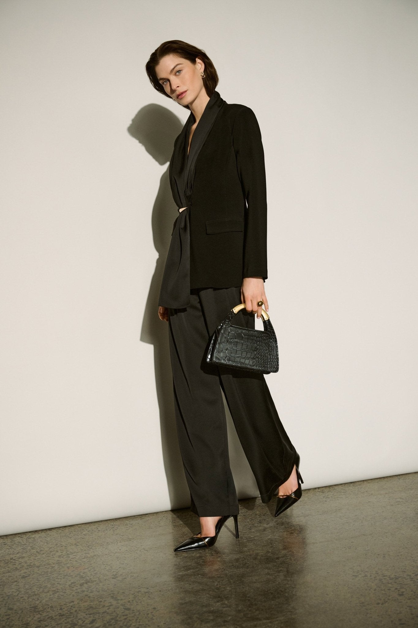 Recycled Satin Wide-Leg PantsPantsPosh Boutique