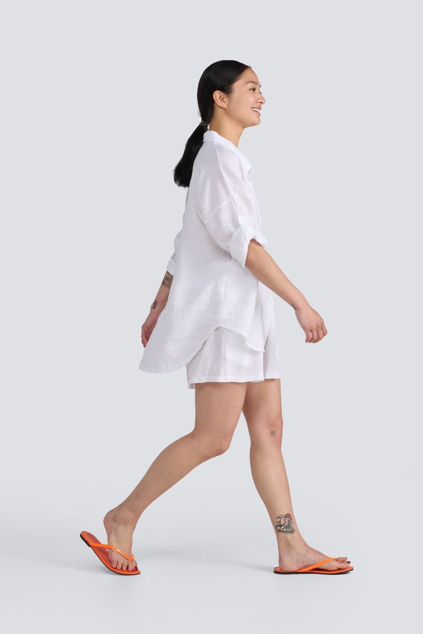 Relaxed Linen ShirtPosh Boutique