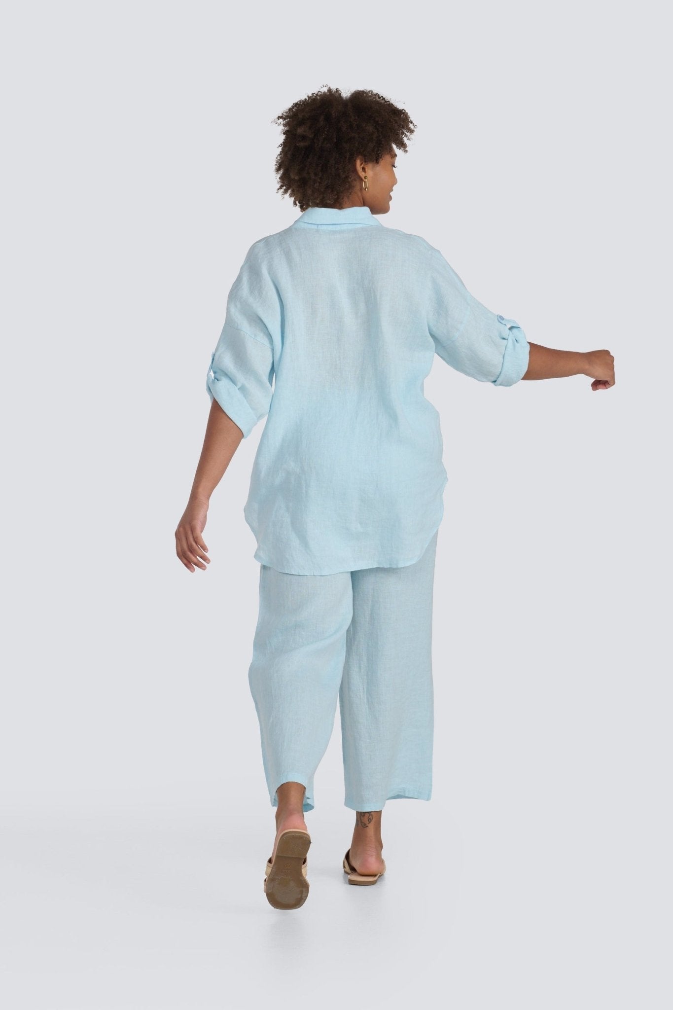 Relaxed Linen ShirtPosh Boutique