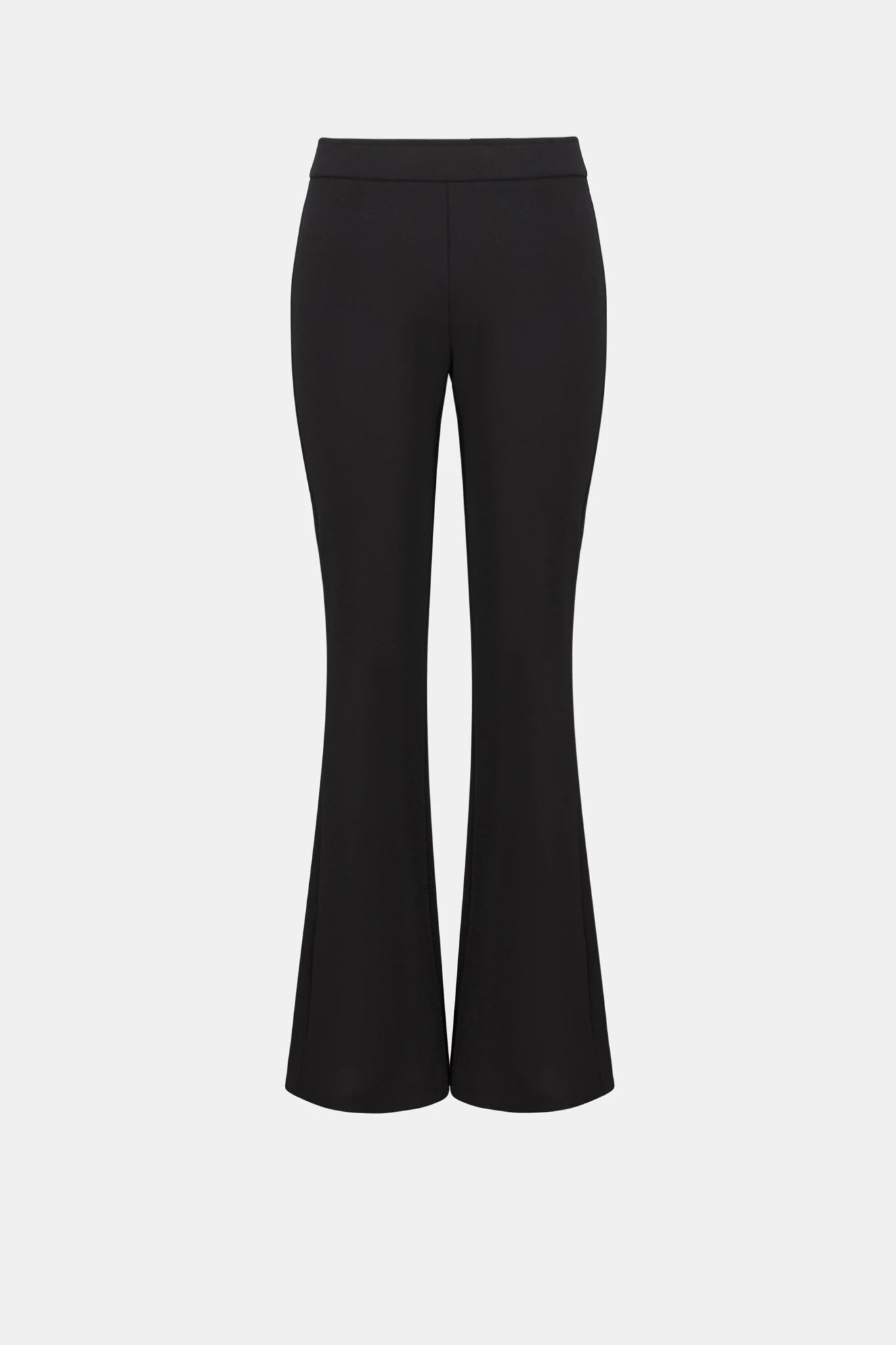 Scuba Crepe Flared Pull-On PantsPosh Boutique