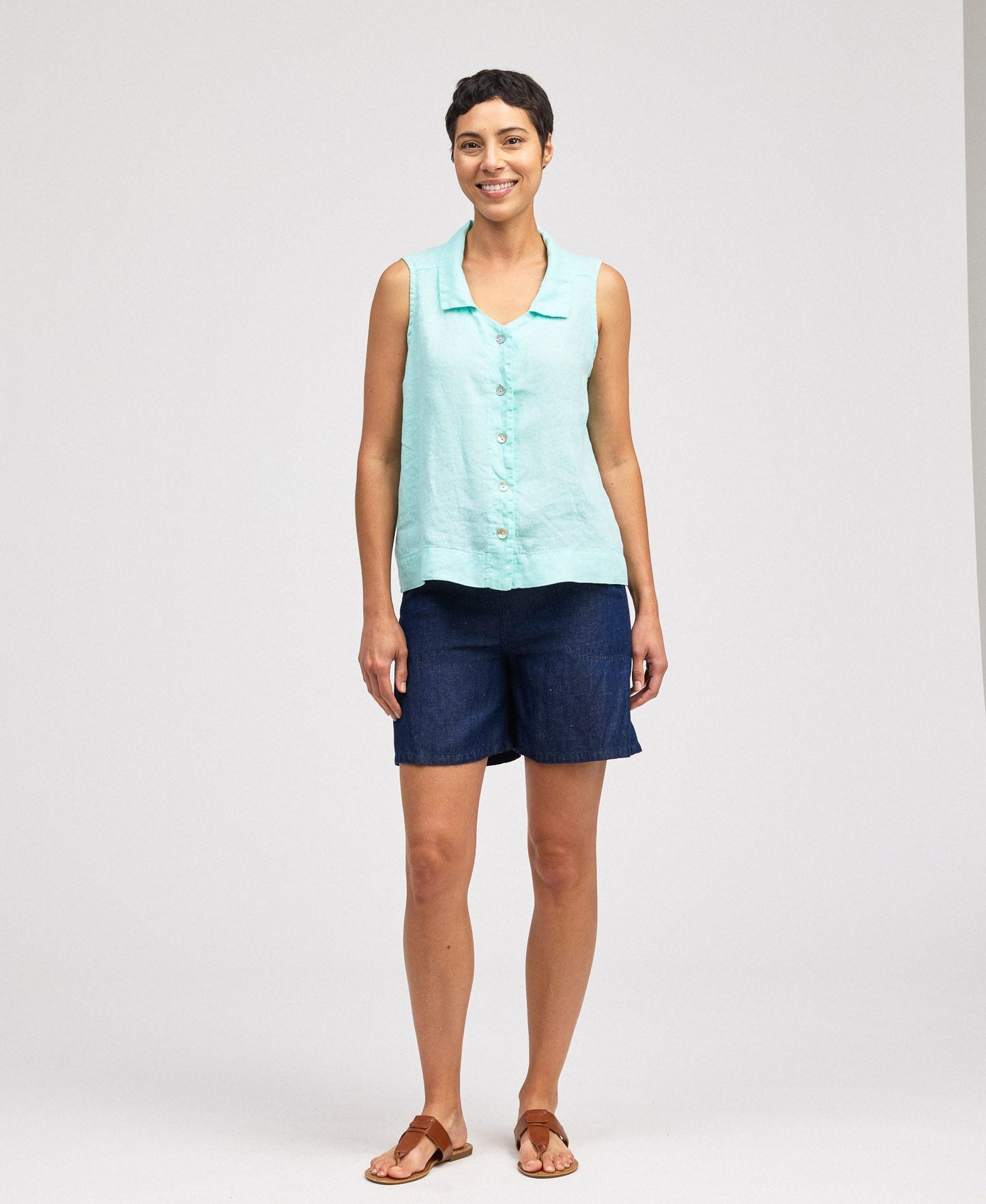 Sleeveless ShirtTopsPosh Boutique