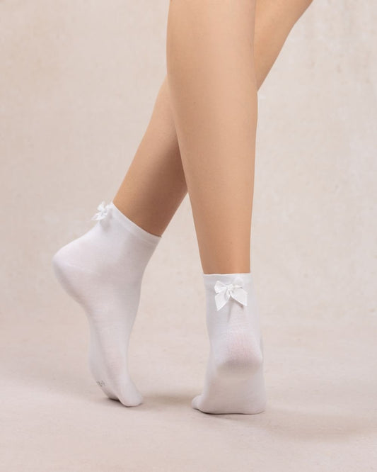 Socks with BowPosh Boutique