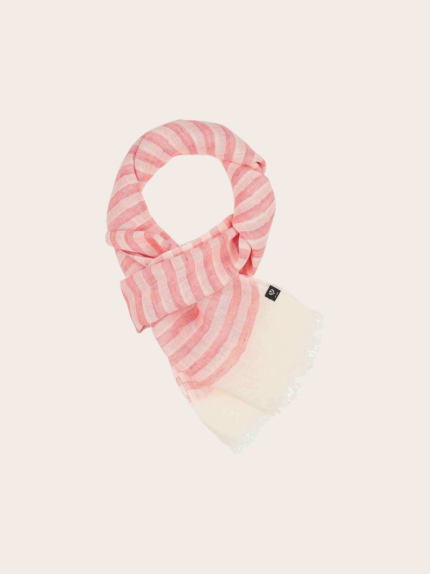 Striped Linen ScarfPosh Boutique