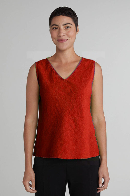 V - Neck Bias TankTopsPosh Boutique