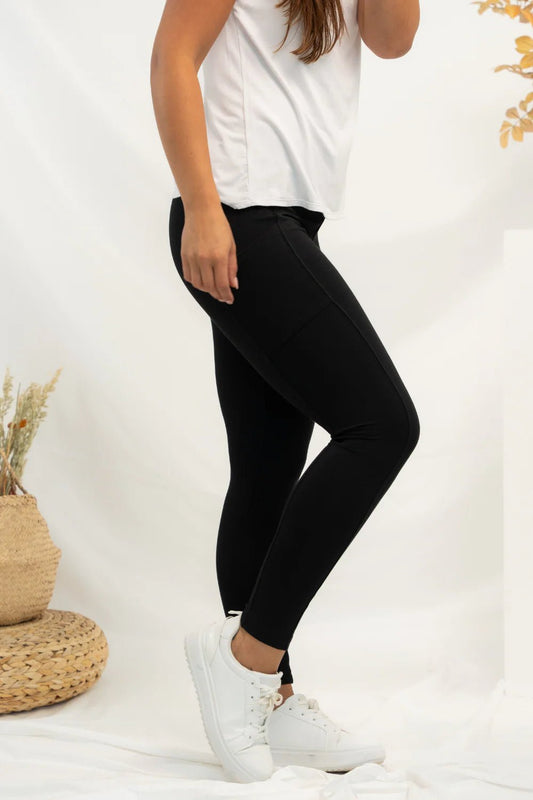Viva Bamboo Pocket LeggingsBottomsPosh Boutique