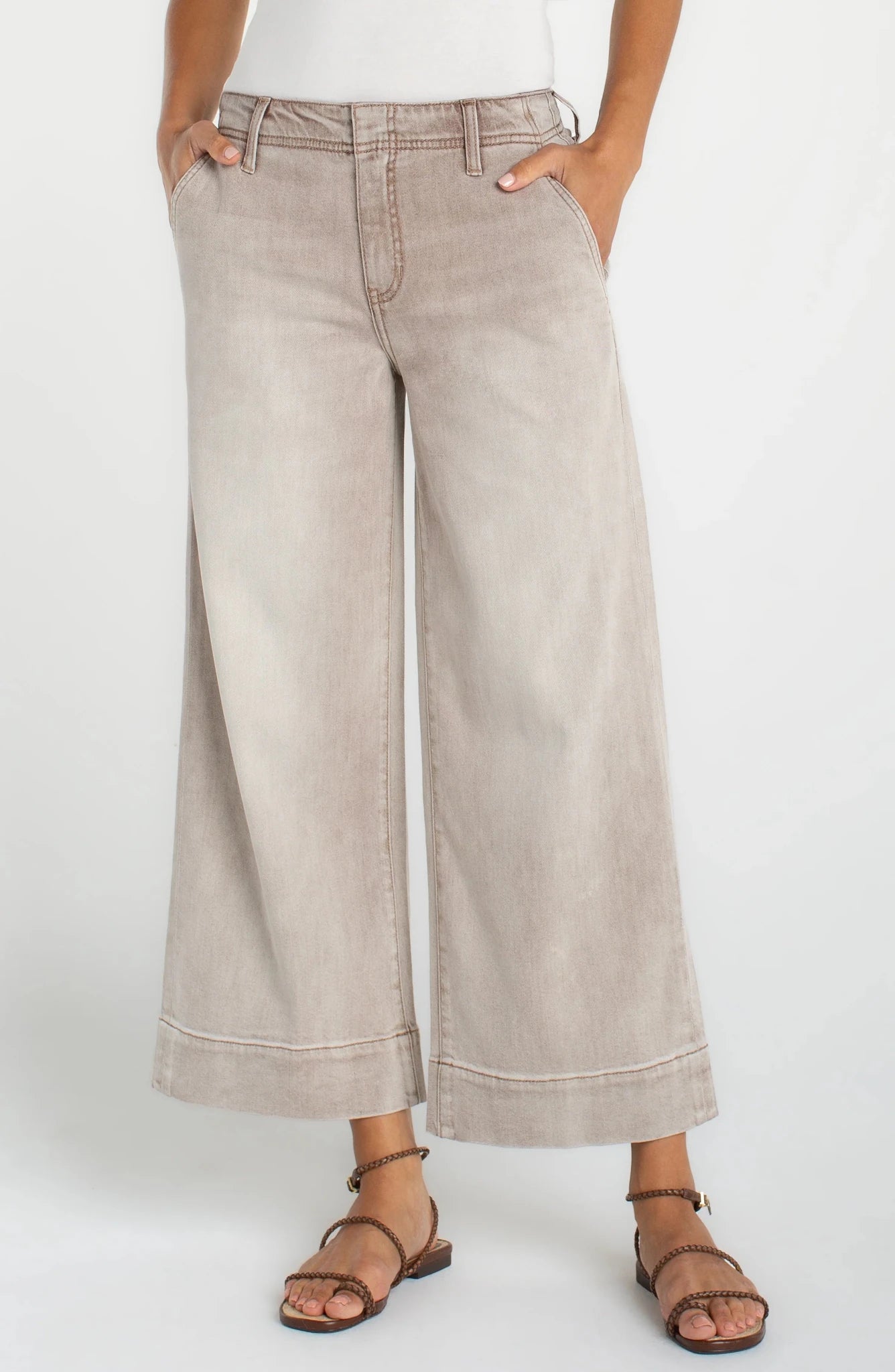 Weekender Crop Wide LegDenimPosh Boutique