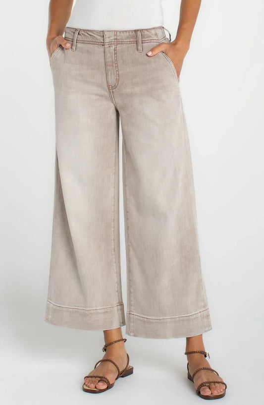 Weekender Crop Wide LegDenimPosh Boutique