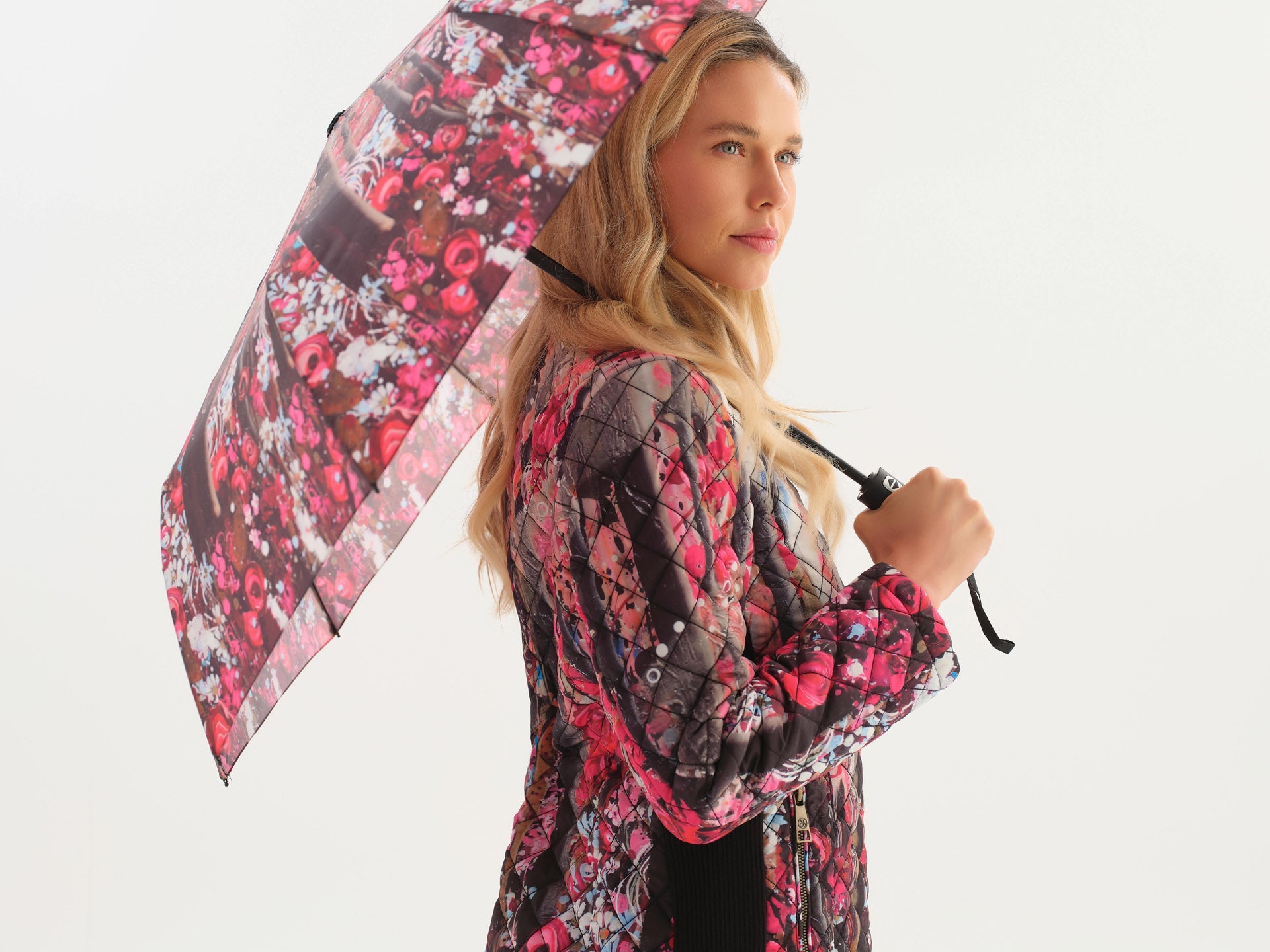 "Wild Forest Rose" UmbrellaPosh Boutique